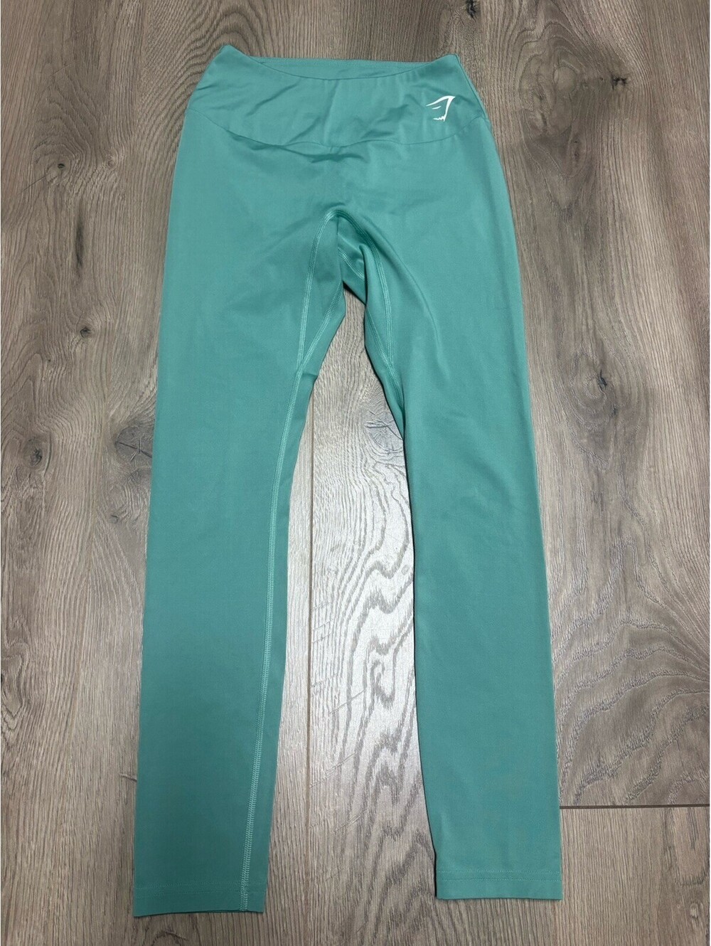 GymShark Training Leggings High Rise GLLG4714 Green Womens Size Small